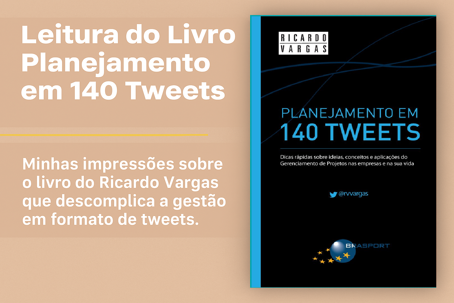 Planejamento em 140 Tweets - Ricardo Vargas