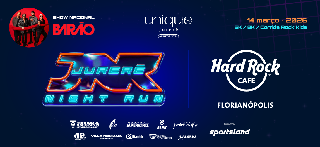 Jurerê Night Run – Hard Rock Café 2026