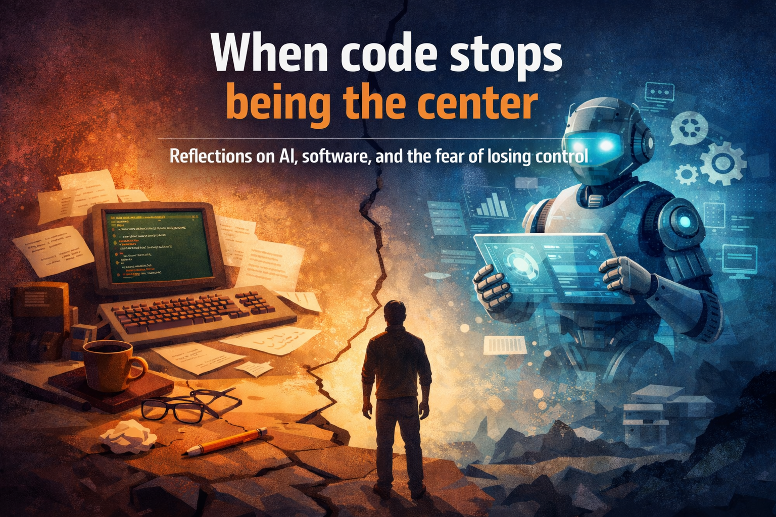 When code stops being the center