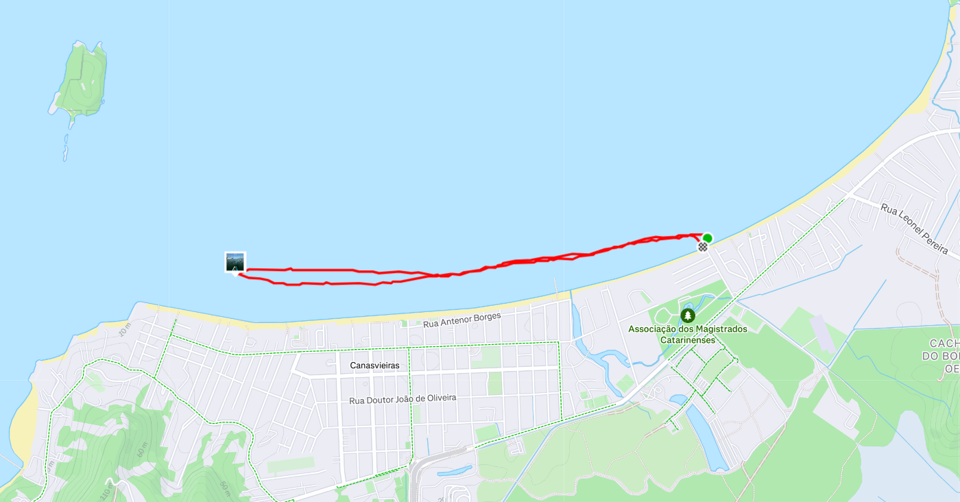 Mapa SUP em Canasvieiras